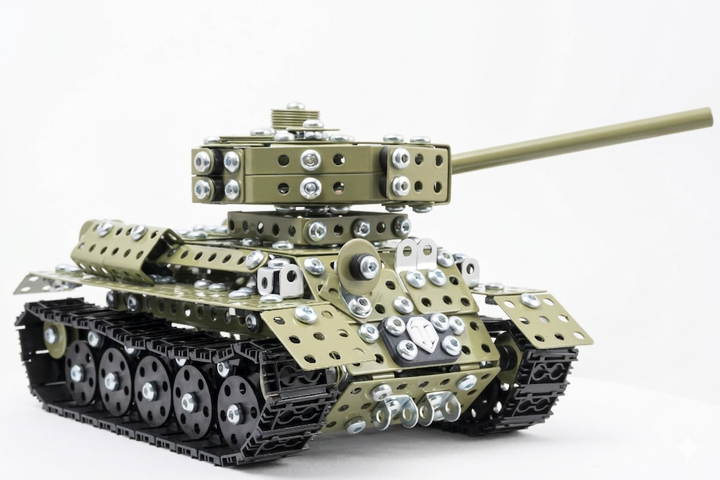 Конструктор металевий Alexander Metalcraft World of Tanks T-34-85 32406 (5906018032406) - зображення 2
