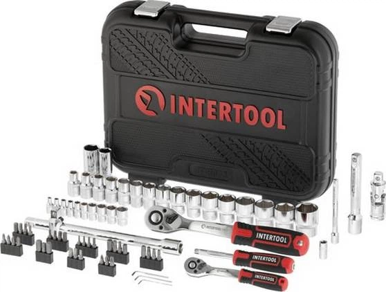 Набір інструментів INTERTOOL STORM 73 предметів (ET-8073) - зображення 3