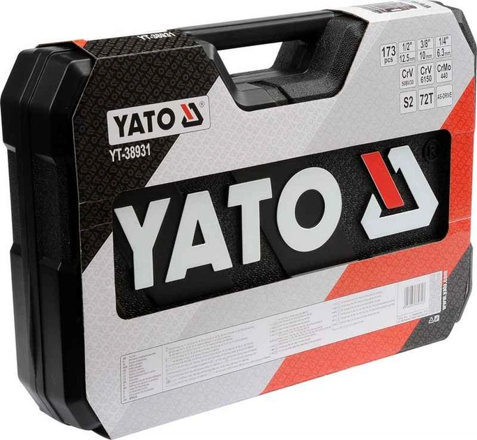 Набор инструментов YATO 173шт (YT-38931) - изображение 4