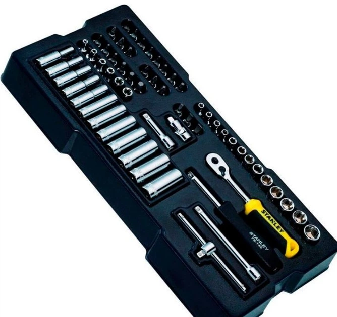 Набір інструментів Stanley 1/4“ 60шт (STMT1-74175) - зображення 4
