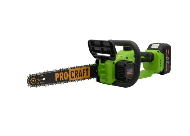 Пила цепная аккумуляторная Procraft PKA-34 (030342) - Фото 7 Пила цепная аккумуляторная Procraft PKA-34 (030342) - изображение 7