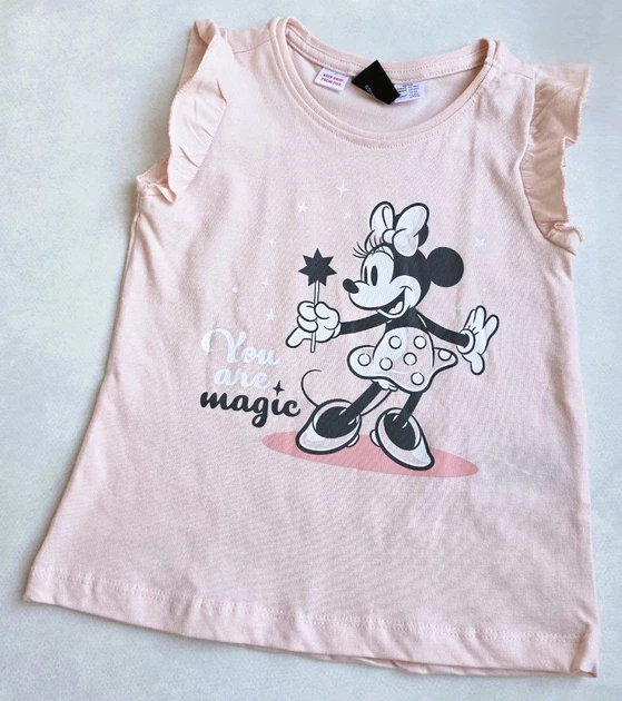 Детская пижама летняя Disney Minnie Mouse 110-116 см для девочек 447789 - изображение 3