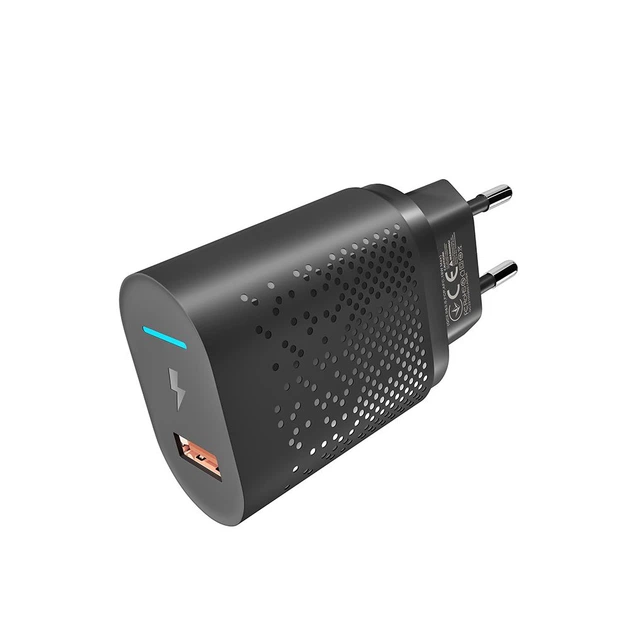 Зарядное устройство Premium качество Yoki Led Series YK-QC (QC2.0/3.0, AFC, FCP 18W Max) DC 5V⎓3A, 9V⎓2A, 12V⎓1.5A Black - Фото 5 Зарядное устройство Premium качество Yoki Led Series YK-QC (QC2.0/3.0, AFC, FCP 18W Max) DC 5V⎓3A, 9V⎓2A, 12V⎓1.5A Black - изображение 5