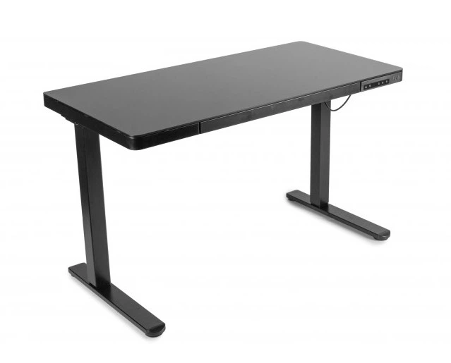 Регулируемый стол Barsky StandUp black glass 120x60см BST-11 - Фото 7 Регулируемый стол Barsky StandUp black glass 120x60см BST-11 - изображение 7