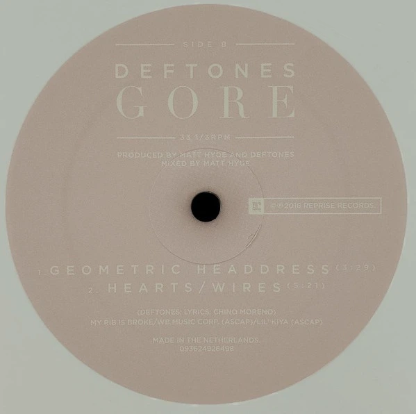 Deftones - Gore (2 пластинки, Белый, Раскладной внутренний конверт, Альбом, Лимитированое) - изображение 6