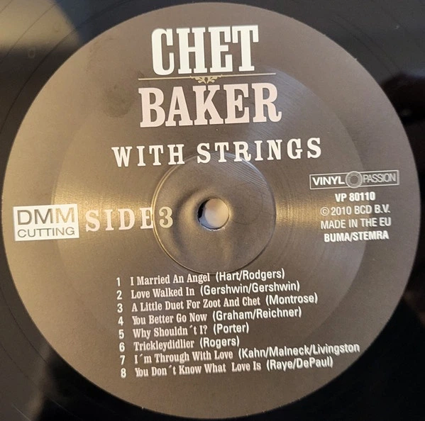 Chet Baker - Sings & Strings (2 пластинки, Сборник, Ремастеринг) - изображение 5