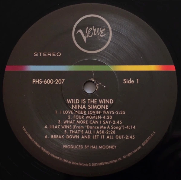 Nina Simone - Wild Is The Wind (180 грамм, Раскладная обложка, Альбом, Переиздание) - изображение 5