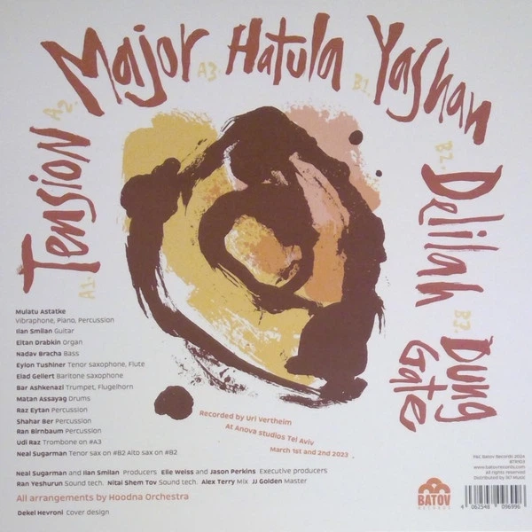 Mulatu Astatke & Hoodna Afrobeat Orchestra - Tension (Альбом) - зображення 2