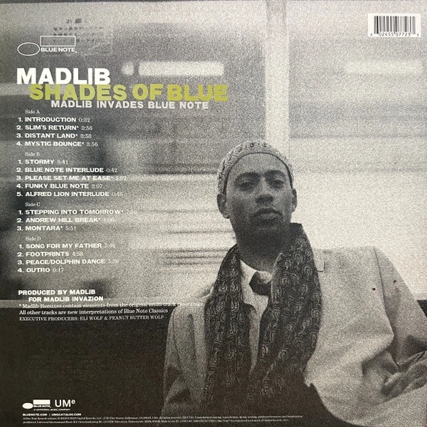 Madlib - Shades Of Blue (Madlib Invades Blue Note) (2 платівки, 180 грам, Розкладна обкладинка, Альбом, Перевидання) - Фото 4 Madlib - Shades Of Blue (Madlib Invades Blue Note) (2 платівки, 180 грам, Розкладна обкладинка, Альбом, Перевидання) - зображення 4