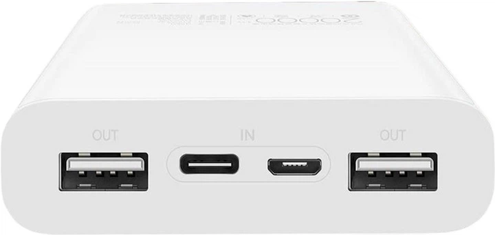 УМБ Xiaomi ZMi Aura 20000 mAh Type-C White (QB821) - изображение 4