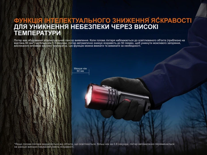 Фонарь поисковый ручной Fenix LR35R PRO | Лимитированная серия (LR35RPROHorse) - изображение 18
