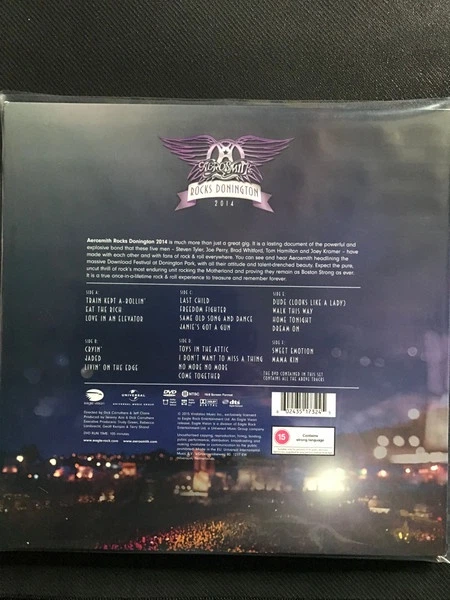 Aerosmith - Rocks Donington 2014 (3 пластинки, Фиолетовый, 180 грамм) - изображение 2