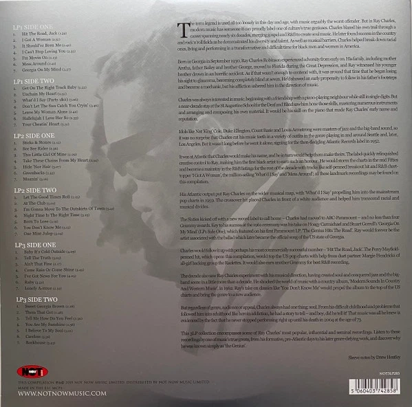 Ray Charles - The Platinum Collection (3 пластинки, Белый, Сборник) - Фото 4 Ray Charles - The Platinum Collection (3 пластинки, Белый, Сборник) - изображение 4