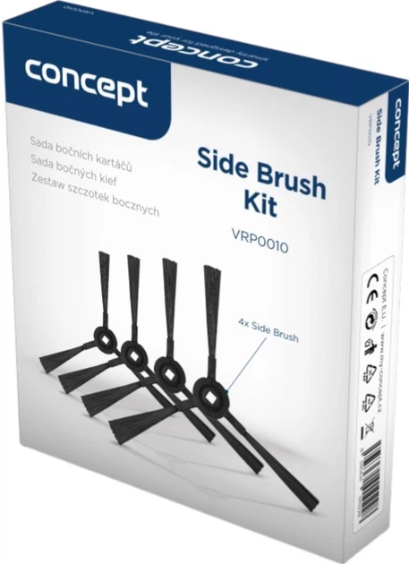 Zestaw szczotek bocznych do robota sprzątającego Concept VRP0010 - obraz 2