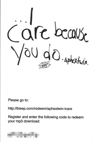 Aphex Twin - ...I Care Because You Do (2 платівки, 180 грам, Альбом, Перевидання) - Фото 7 Aphex Twin - ...I Care Because You Do (2 платівки, 180 грам, Альбом, Перевидання) - зображення 7