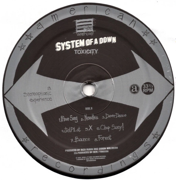 System Of A Down - Toxicity (Альбом, Переиздание) - Фото 3 System Of A Down - Toxicity (Альбом, Переиздание) - изображение 3