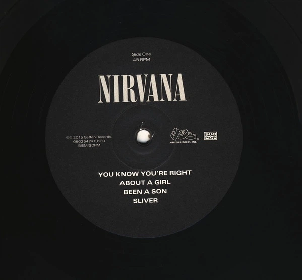 Nirvana - Nirvana (2 пластинки, 180 грамм, Раскладная обложка, 45 об/мин, Сборник, Переиздание) - Фото 4 Nirvana - Nirvana (2 пластинки, 180 грамм, Раскладная обложка, 45 об/мин, Сборник, Переиздание) - изображение 4