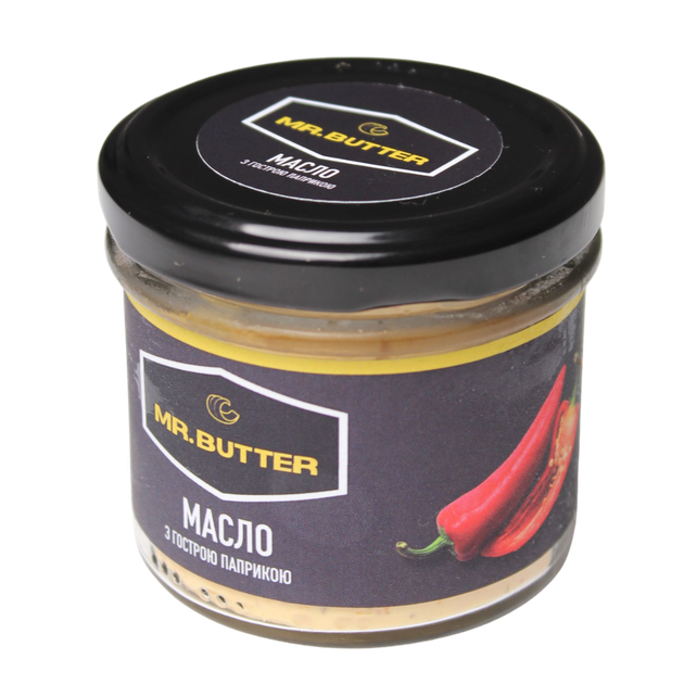 Вершкове масло Mr.Butter з гострою паприкою 82.5% 100 гр. - зображення 3
