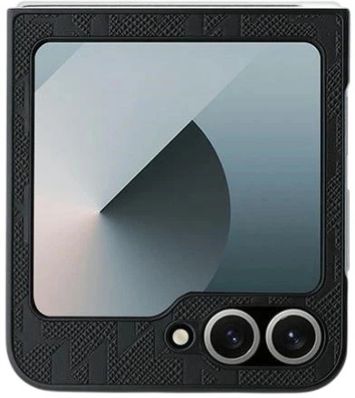 Etui Karl Lagerfeld Saffiano Monogram do Samsung Galaxy Z Flip 6 Black (3666339322441) - obraz 6