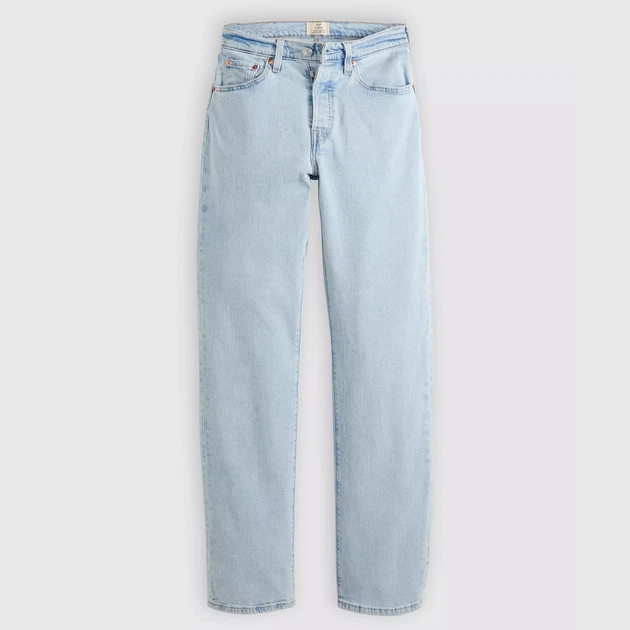 Jeansy regular fit damskie Levi`s 501 Curve Lightweight 0066J-0000 W25L32 Błękitne (5401187796680) - obraz 6