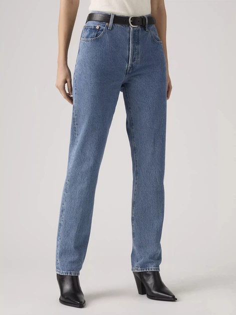 Jeansy regular fit damskie Levi's 501 Jeans For Women Shout Out Stone 12501-0438 25-32 Niebieskie (5401105688844) - Zdjęcie 1 Jeansy regular fit damskie Levi's 501 Jeans For Women Shout Out Stone 12501-0438 25-32 Niebieskie (5401105688844) - obraz 1