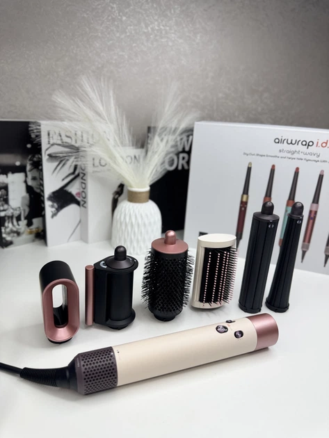 Стайлер для волосся 6в1 Ceramic Pink / Rose Gold Sakura - зображення 6
