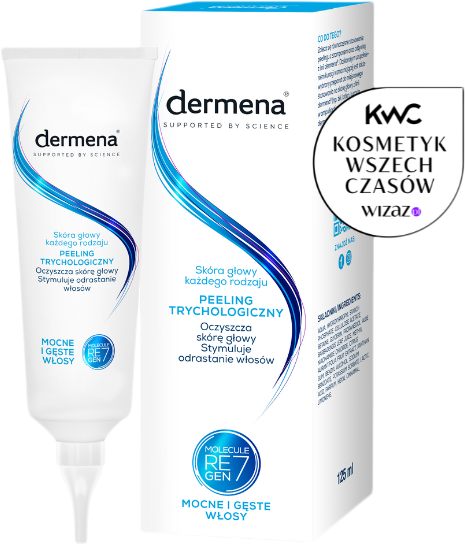 Пілінг трихологічний для шкіри голови Dermena проти випадіння волосся 125 мл (5902175324002) - зображення 3