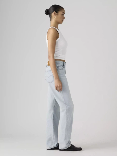 Jeansy regular fit damskie Levi`s Easy Dad 005DC-0000 W29L30 Błękitne (5401187885940) - obraz 6