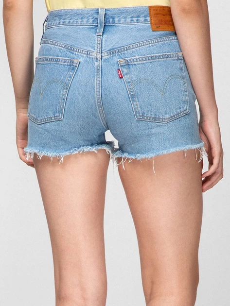 Spodenki damskie krótkie jeansowe Levi`s 501® Original Short 56327-0086 27 Niebieskie (5400816690023) - obraz 2