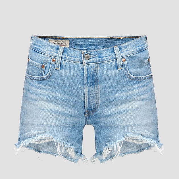 Spodenki damskie krótkie jeansowe Levi`s 501® Original Short 56327-0086 27 Niebieskie (5400816690023) - obraz 5