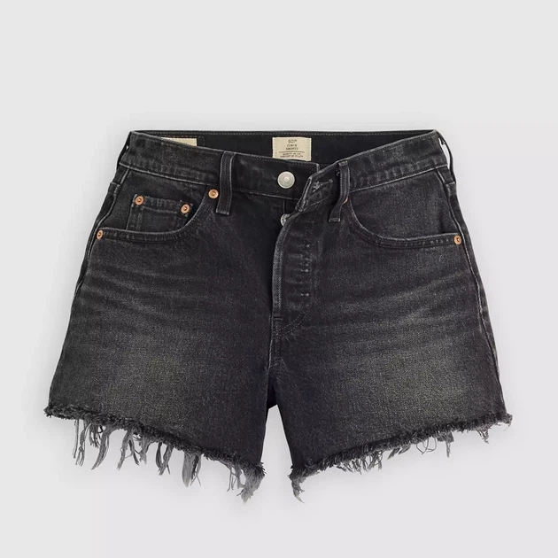 Шорти джинсові короткі жіночі Levi`s 501® Curve Short 005DP-0012 27 Чорні (5401187713205) - зображення 7