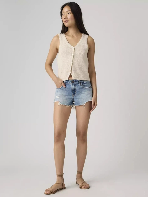 Шорти джинсові короткі жіночі Levi`s Low Loose Short 005DR-0001 26 Блакитні (5401187878010) - зображення 3