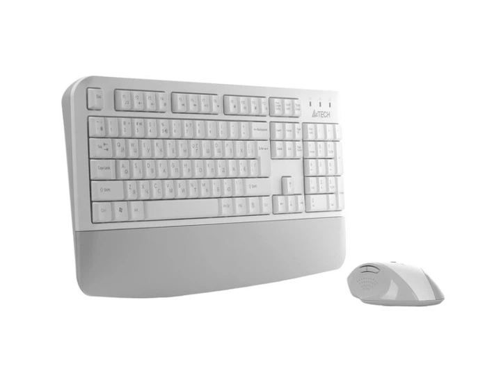 Комплект (клавіатура + миша) A4Tech Fstyler FG2500S Plus White - изображение 3