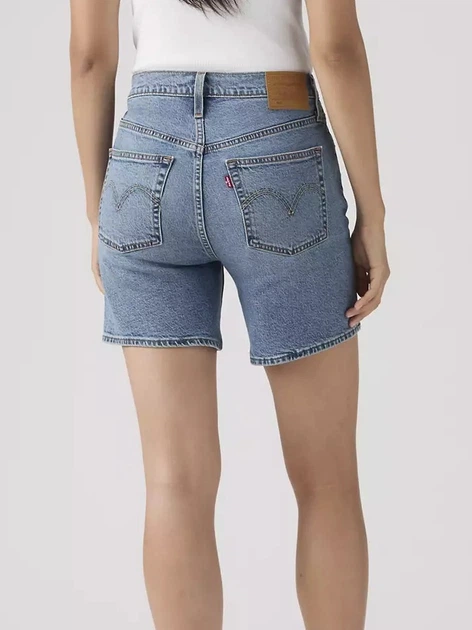 Шорти джинсові короткі жіночі Levi`s 501® Mid Thigh Short A9296-0006 30 Сині (5401187785189) - зображення 2