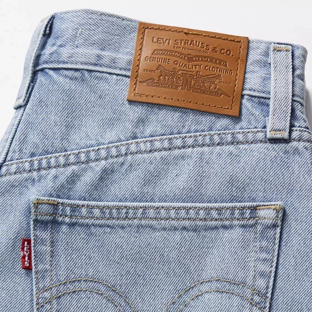 Шорти джинсові короткі жіночі Levi`s High Baggy Short A9311-0000 29 Блакитні (5401157224397) - зображення 8