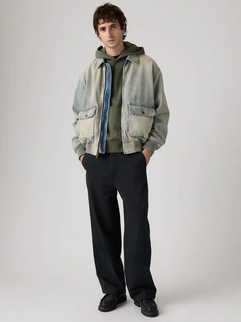 Брюки чоловічі Levi`s XX Chino Baggy Pltd 0057Q-0003 W31L32 Чорні (5401187840734) - зображення 6