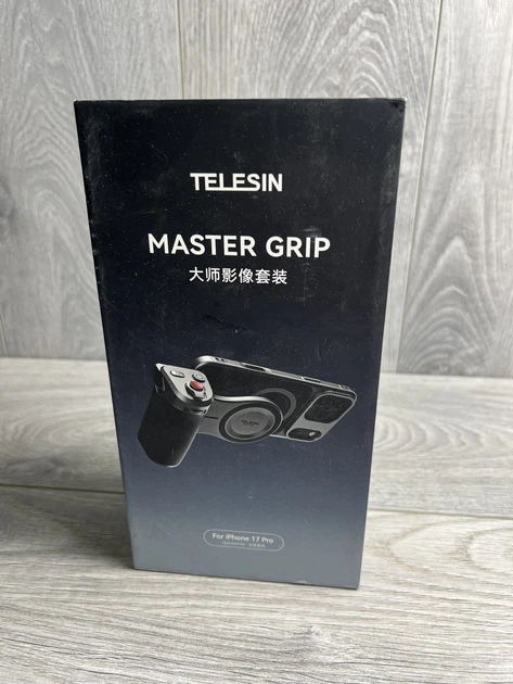 Рукоятка-грип TELESIN Master Grip для iPhone 17 Pro, 3200 мА·год, MagSafe, Type-C - Фото 6 Рукоятка-грип TELESIN Master Grip для iPhone 17 Pro, 3200 мА·год, MagSafe, Type-C - изображение 6