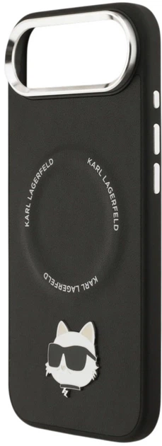 Панель Karl Lagerfeld Choupette Pins MagSafe для Apple iPhone 17 Air Black (3666339496104) - зображення 5