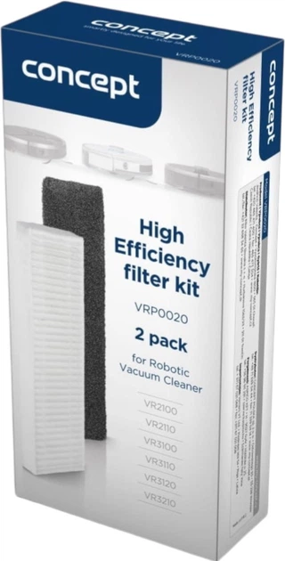 Zestaw filtrów HEPA Concept VRP0020 - obraz 1