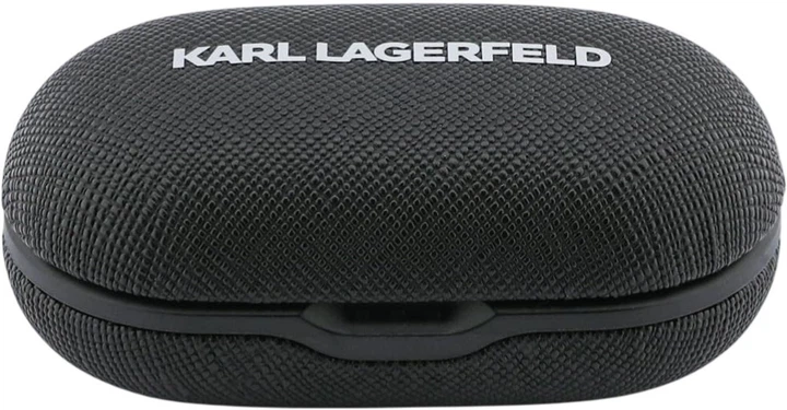Słuchawki Karl Lagerfeld Saffiano Logo ENC Black (3666339609962) - obraz 4