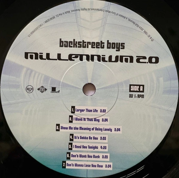 Виниловый диск BACKSTREET BOYS MILLENIUM 2.0 - изображение 3