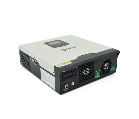 Инвертор гибридный ORBUS VP3000-24, 3000W, 24V, струм заряду 0-70A, 160-275V, ШIM-контролер - Фото 2 Инвертор гибридный ORBUS VP3000-24, 3000W, 24V, струм заряду 0-70A, 160-275V, ШIM-контролер - изображение 2