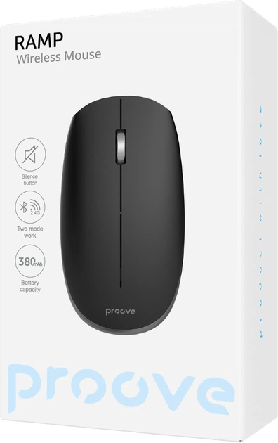 Мышь Proove Ramp Wireless/Bluetooth Black (639500001) - изображение 11