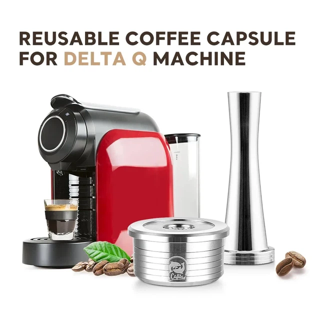 Многоразовая металлическая капсула для кофеварки Delta Q Stainless Steel Coffee Capsule FTY90 - изображение 7