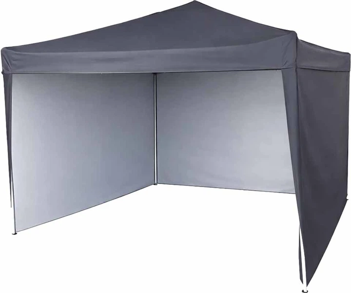 Pawilon ogrodowy KIK Luaro 3 x 3 m Czarny (5903039770447) - obraz 2