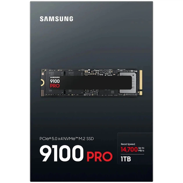 SSD диск Samsung 9100 Pro 1TB M.2 (MZ-VAP1T0BW) - Фото 5 SSD диск Samsung 9100 Pro 1TB M.2 (MZ-VAP1T0BW) - зображення 5