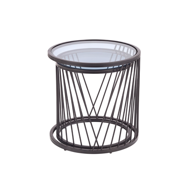 Набір столиків Halmar Antilla Чорний (5905248106789) - зображення 2