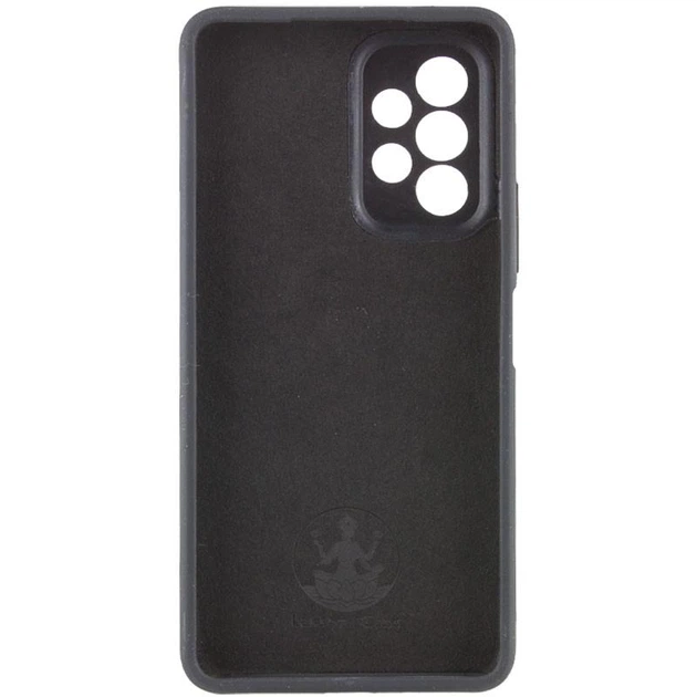 Чехол Silicone Cover Lakshmi Full Camera (AAA) для Samsung Galaxy A13 4G Черный / Black - изображение 2