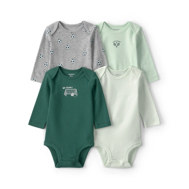 Комплект боді Carter's 4в1 для мальчика 61-69 см (1U640910_6M) - Фото 1 Комплект боді Carter's 4в1 для мальчика 61-69 см (1U640910_6M) - изображение 1