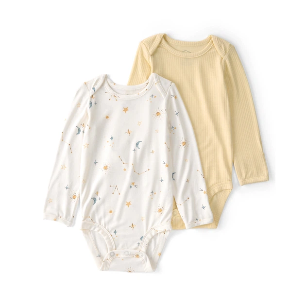 Комплект боді Carter's 2в1 унісекс 55-61 см (1U629310_3M) - Фото 1 Комплект боді Carter's 2в1 унісекс 55-61 см (1U629310_3M) - зображення 1